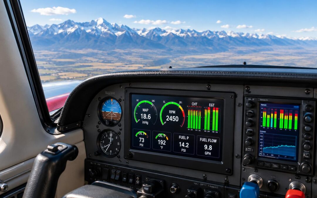 Engine Monitoring Upgrades for High-Elevation Flying (EDM, MVP, and Why Alamosa Pilots Ask for Them)