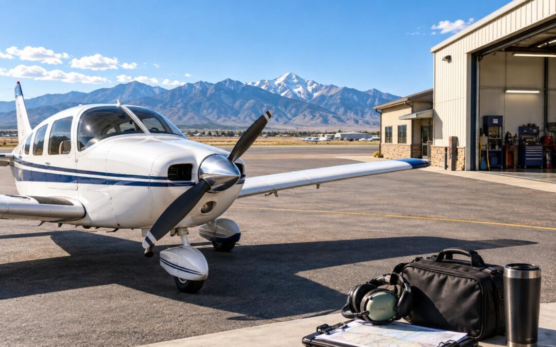 How to Fly Your Plane to KALS for an Avionics Quote (What to Bring, How Long You’ll Be on the Ground)